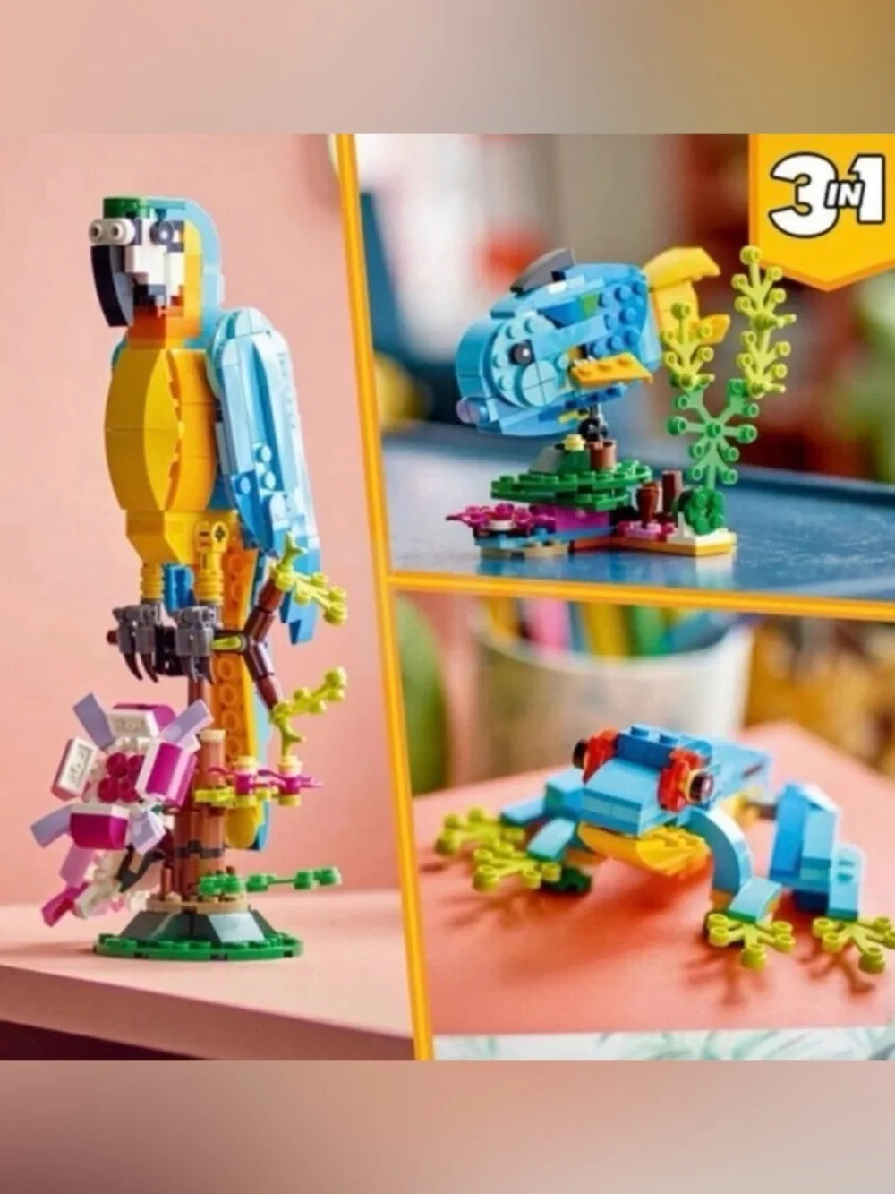Lego CREATOR: Exotic Parrot (31136)